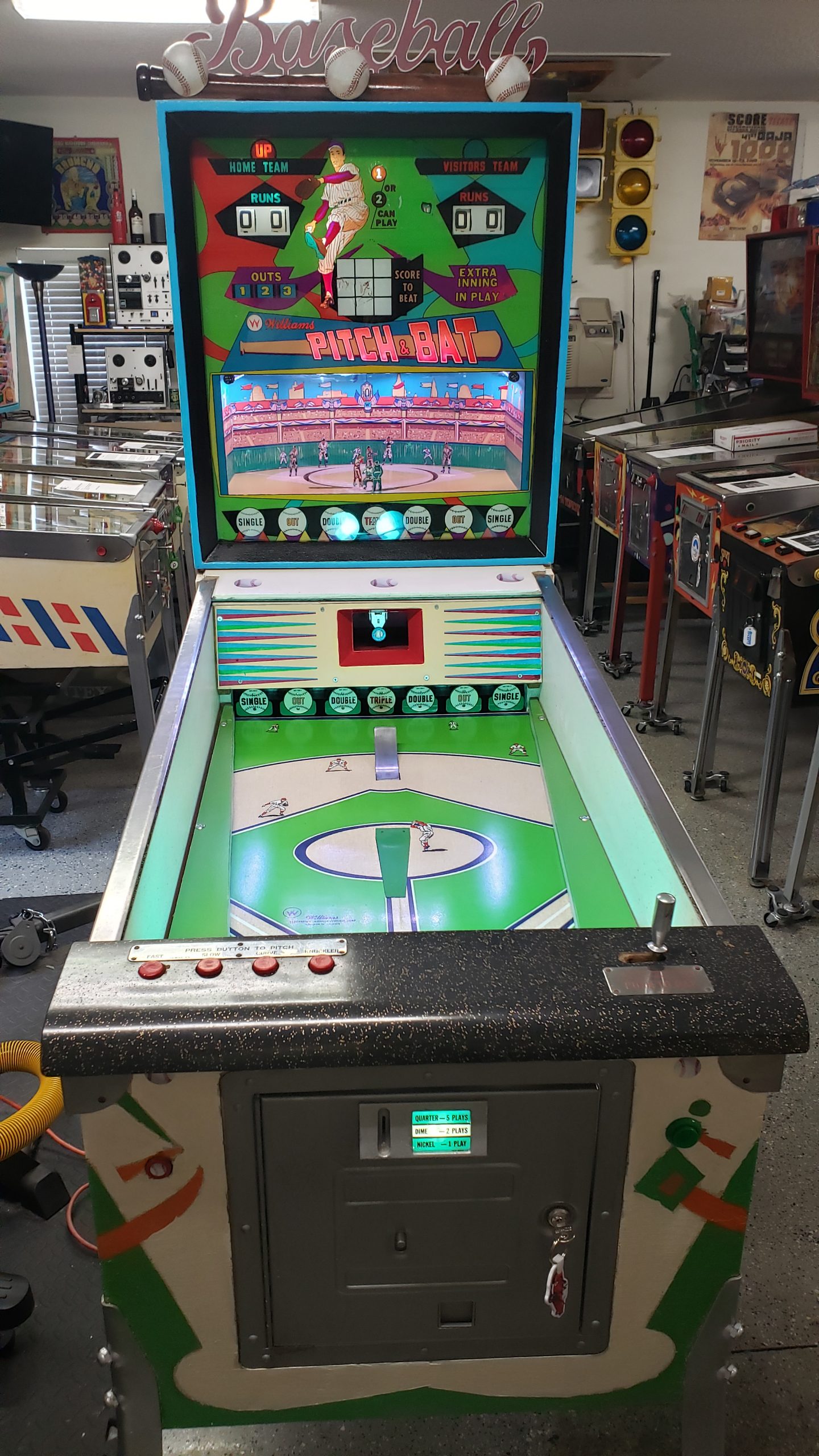 Williams Pitch & Bat - Andy's Pinball Games