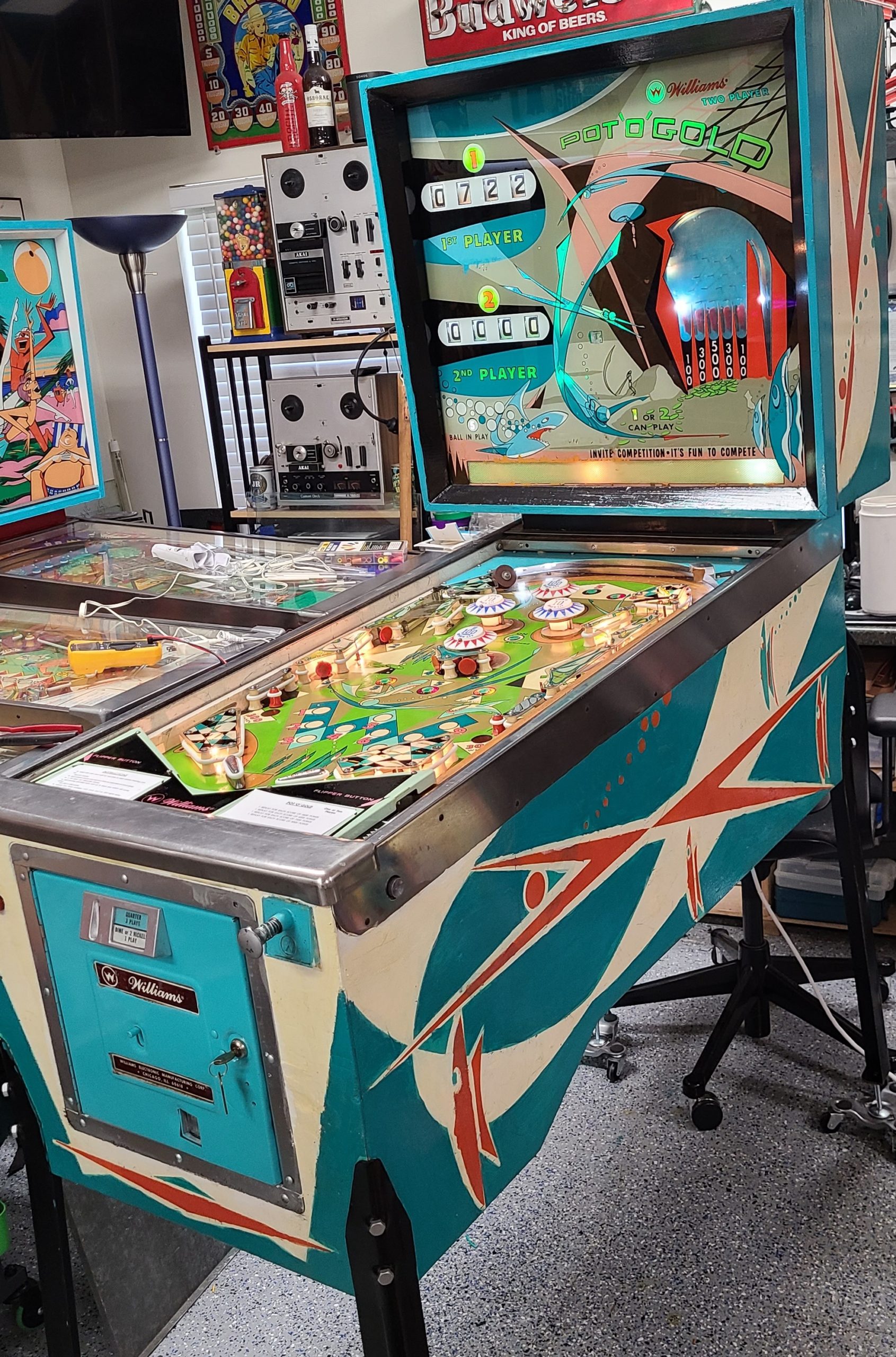 Pot O Gold Pinball Machine - Andy's Pinball Games